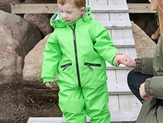 Ver de Terre frog green rubber snowsuit  